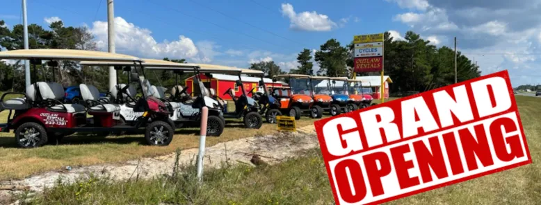 Outlaw Rentals Golf Cart Rentals 20204 Front Beach Road Panama City Beach