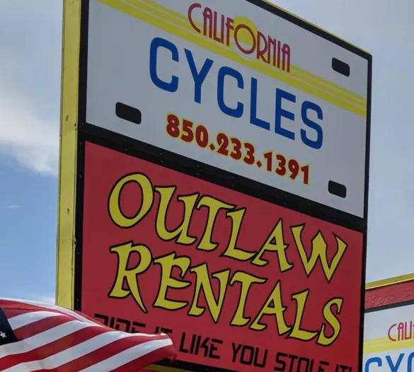 California Cycles - Outlaw Rentals in Panama City Beach
